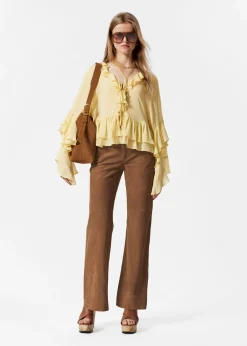 & Other Stories Bluse mit Rüschen