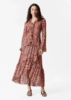 & Other Stories Bluse mit Rüschen und V-Ausschnitt