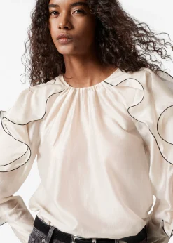 & Other Stories Bluse mit Volants
