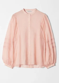 & Other Stories Bluse mit voluminösen Ärmeln