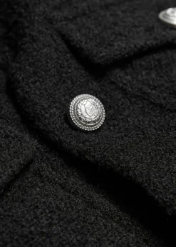 & Other Stories Bouclé-Jacke mit Knöpfen