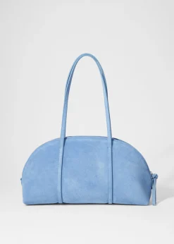 & Other Stories Bowlingtasche aus Veloursleder