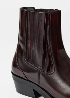 & Other Stories Chelsea Boots aus Leder im Biker-Stil