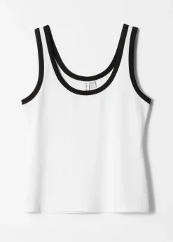 & Other Stories ContrastTrim Tank Top