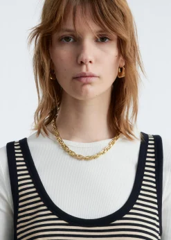 & Other Stories ContrastTrim Tank Top