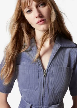 & Other Stories Cord-Jumpsuit mit Gürtel