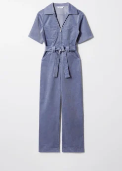 & Other Stories Cord-Jumpsuit mit Gürtel