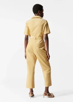 & Other Stories Cord-Jumpsuit mit Gürtel