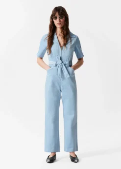 & Other Stories Cord-Jumpsuit mit Gürtel