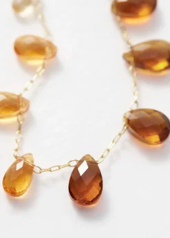 & Other Stories Crystal Necklace