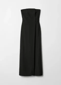 & Other Stories Doppelreihiger Bustier-Jumpsuit