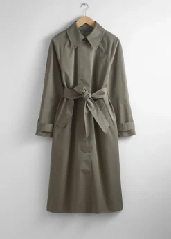 & Other Stories Einreihiger Trenchcoat