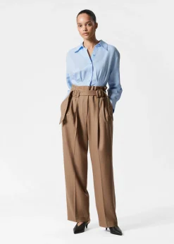 & Other Stories Elegante Hose aus Wolle