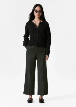 & Other Stories Elegante Hose in verkürzter Länge