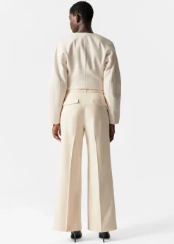 & Other Stories Elegante Hose mit dekorativer Schnalle