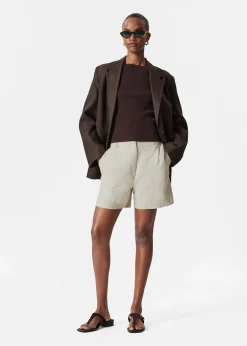 & Other Stories Elegante Leinenshorts