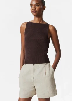 & Other Stories Elegante Leinenshorts