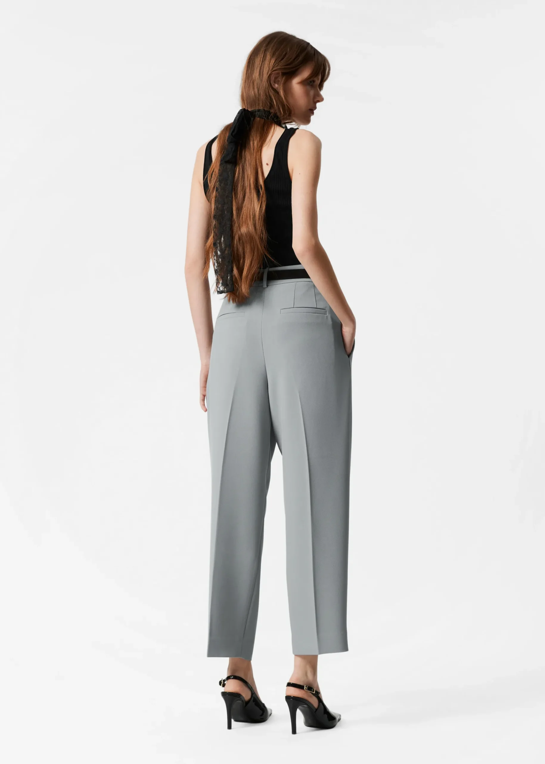 & Other Stories Elegante, schmal zulaufende Hose