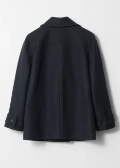 & Other Stories Eleganter Cabanmantel aus Wolle