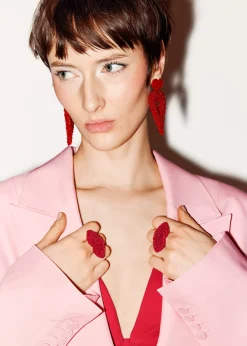 & Other Stories Eleganter, rosafarbener Blazer