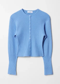 & Other Stories Eng anliegende Rippstrickjacke