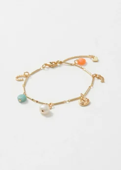 & Other Stories Filigranes Kettenarmband mit Anhängern