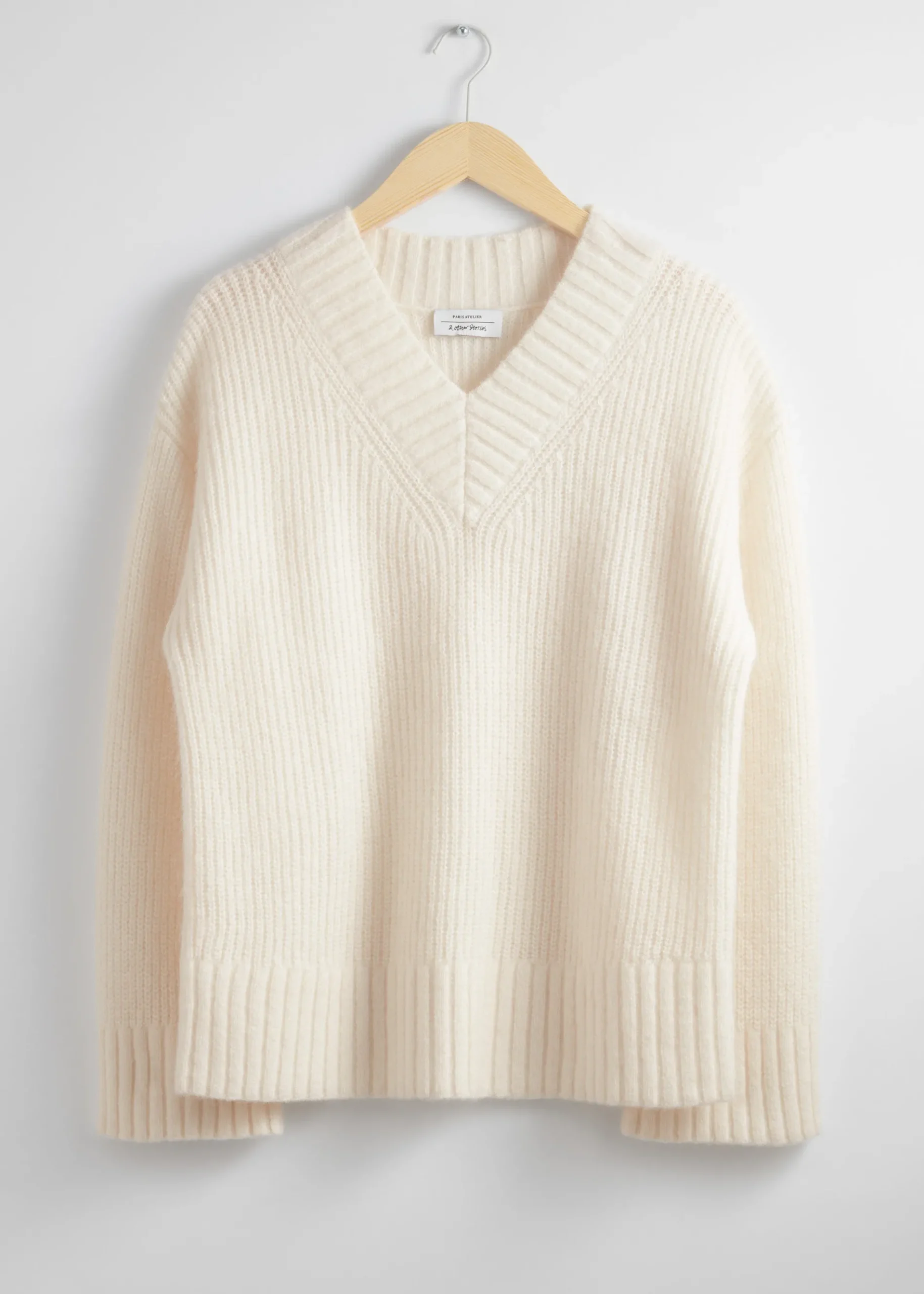 & Other Stories Flauschiger Strickpullover
