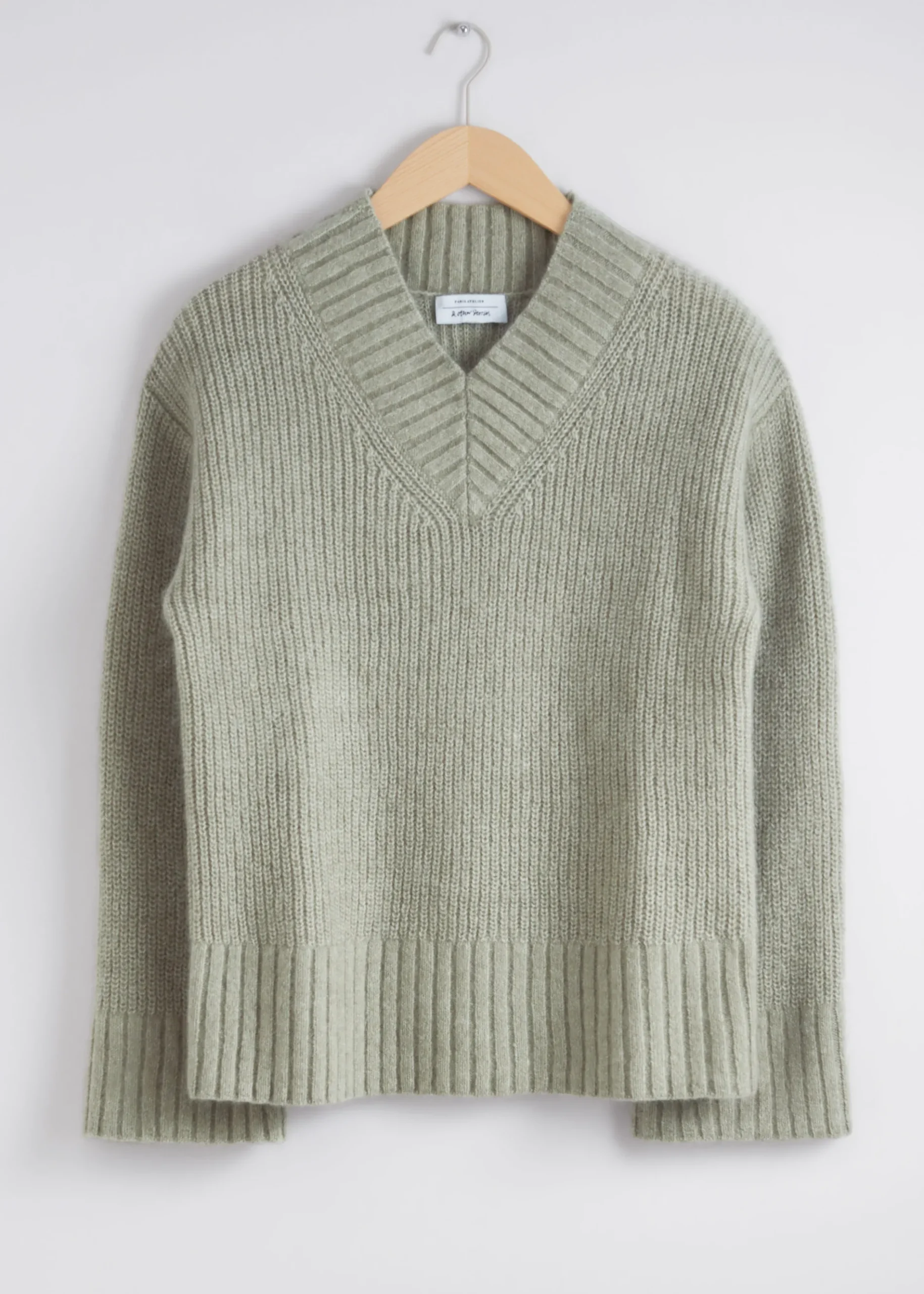 & Other Stories Flauschiger Strickpullover