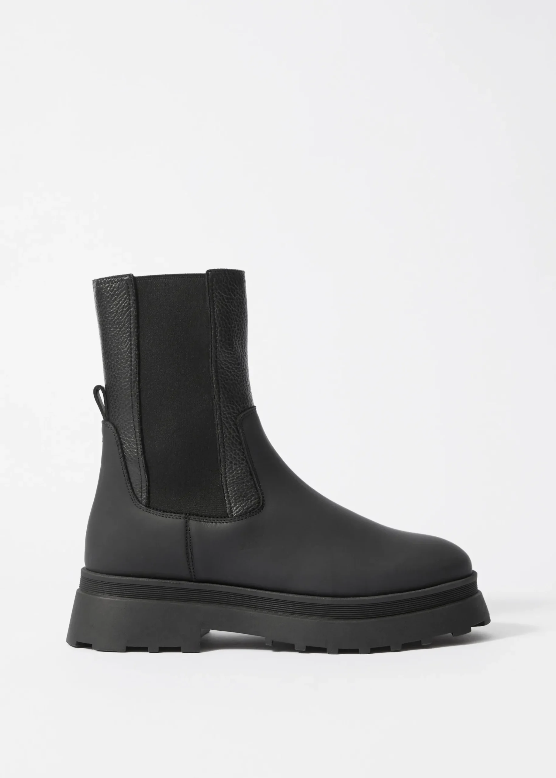 & Other Stories Gefütterte Chelsea Boots aus Leder