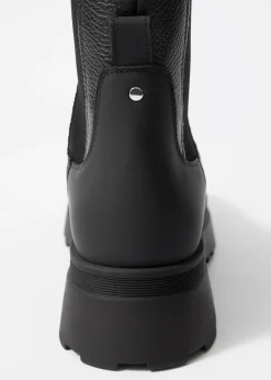 & Other Stories Gefütterte Chelsea Boots aus Leder