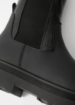 & Other Stories Gefütterte Chelsea Boots aus Leder