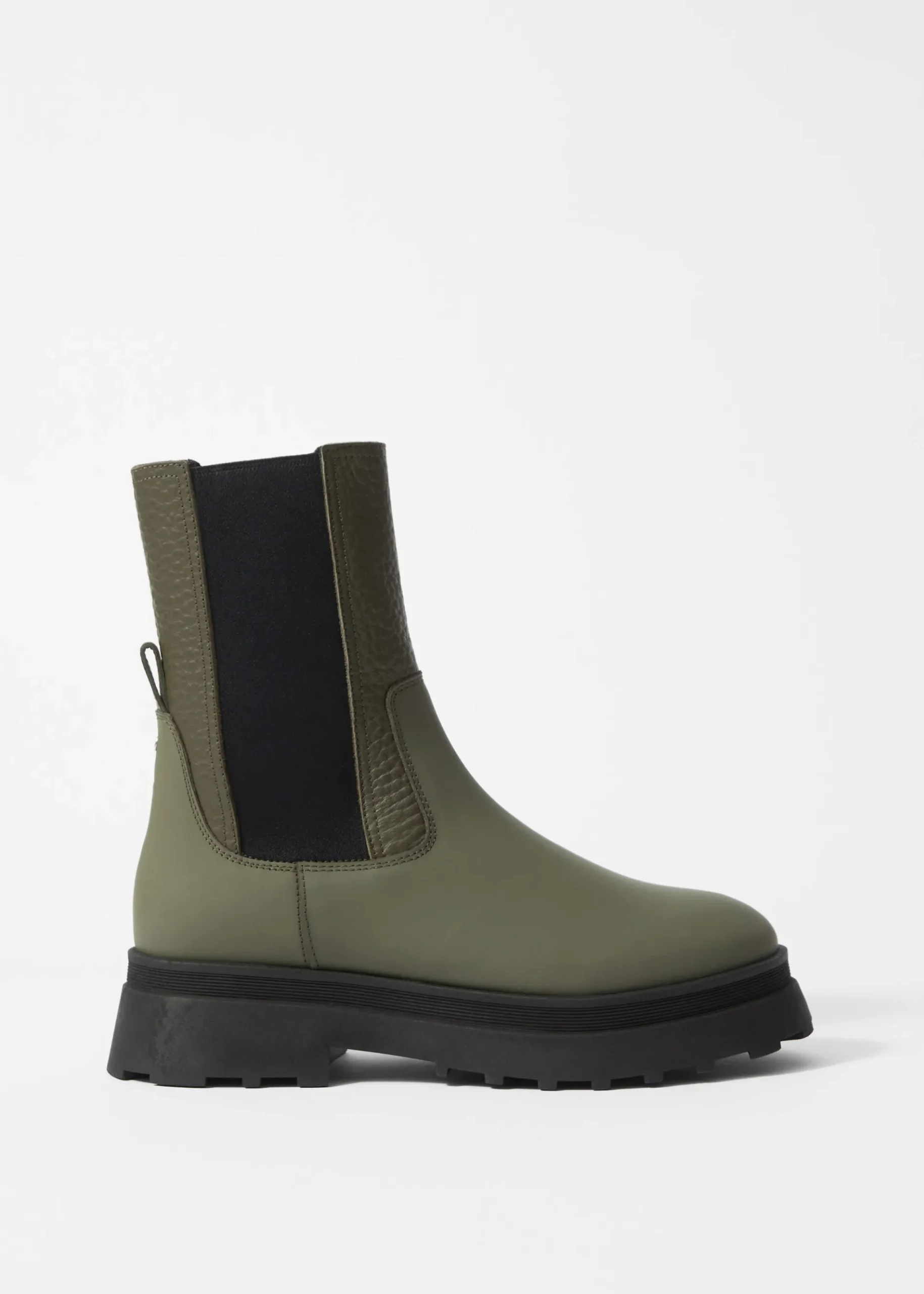 & Other Stories Gefütterte Chelsea Boots aus Leder