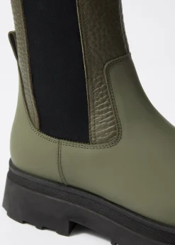 & Other Stories Gefütterte Chelsea Boots aus Leder