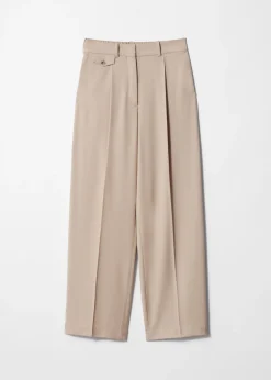 & Other Stories Gerade geschnittene Hose mit Bügelfalten