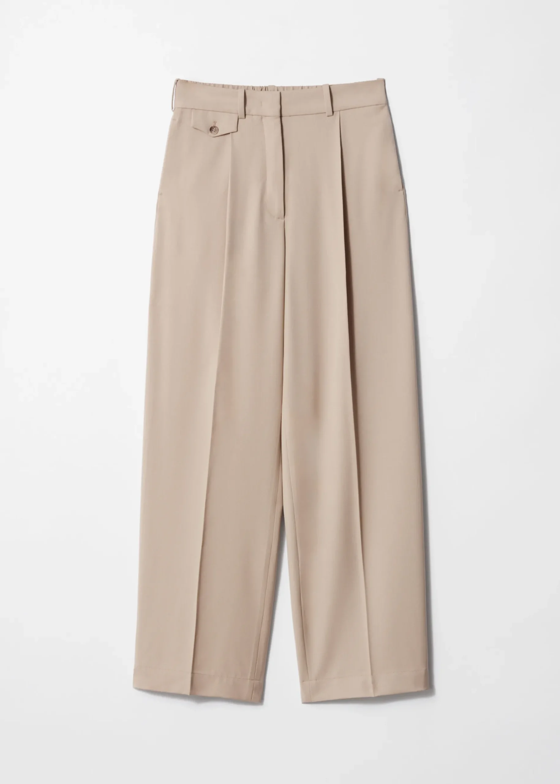 & Other Stories Gerade geschnittene Hose mit Bügelfalten