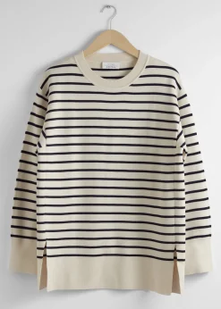 & Other Stories Gestreifter Pullover