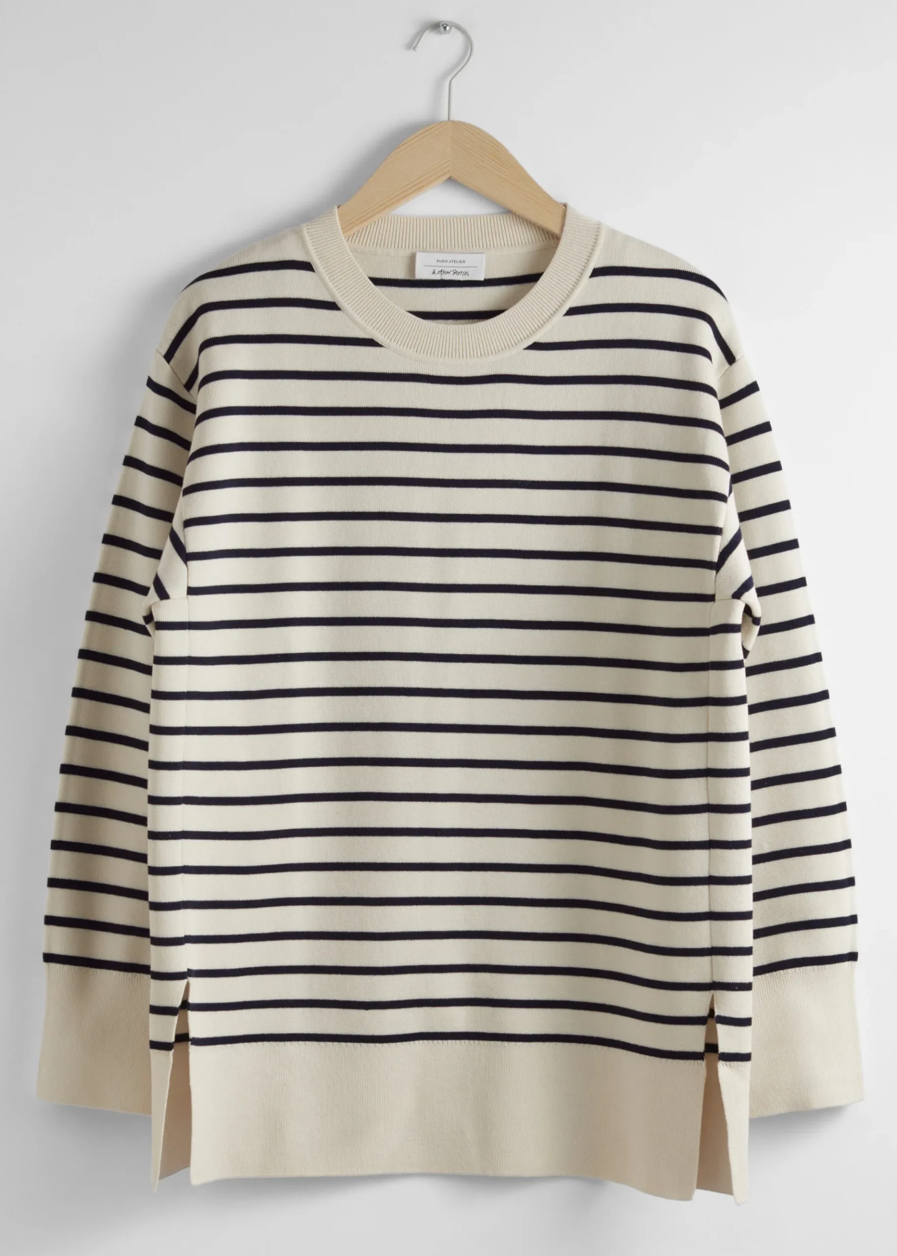 & Other Stories Gestreifter Pullover