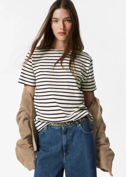 & Other Stories Gestreiftes T-Shirt