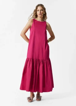 & Other Stories Gestuftes Maxikleid