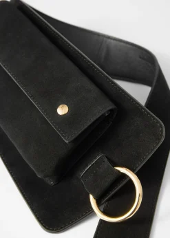 & Other Stories Gürteltasche aus Veloursleder