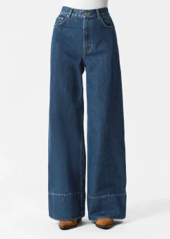 & Other Stories Hose mit weitem, langem Bein