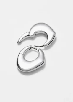 & Other Stories Irregular Hoop Earrings