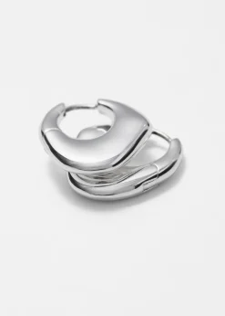 & Other Stories Irregular Hoop Earrings