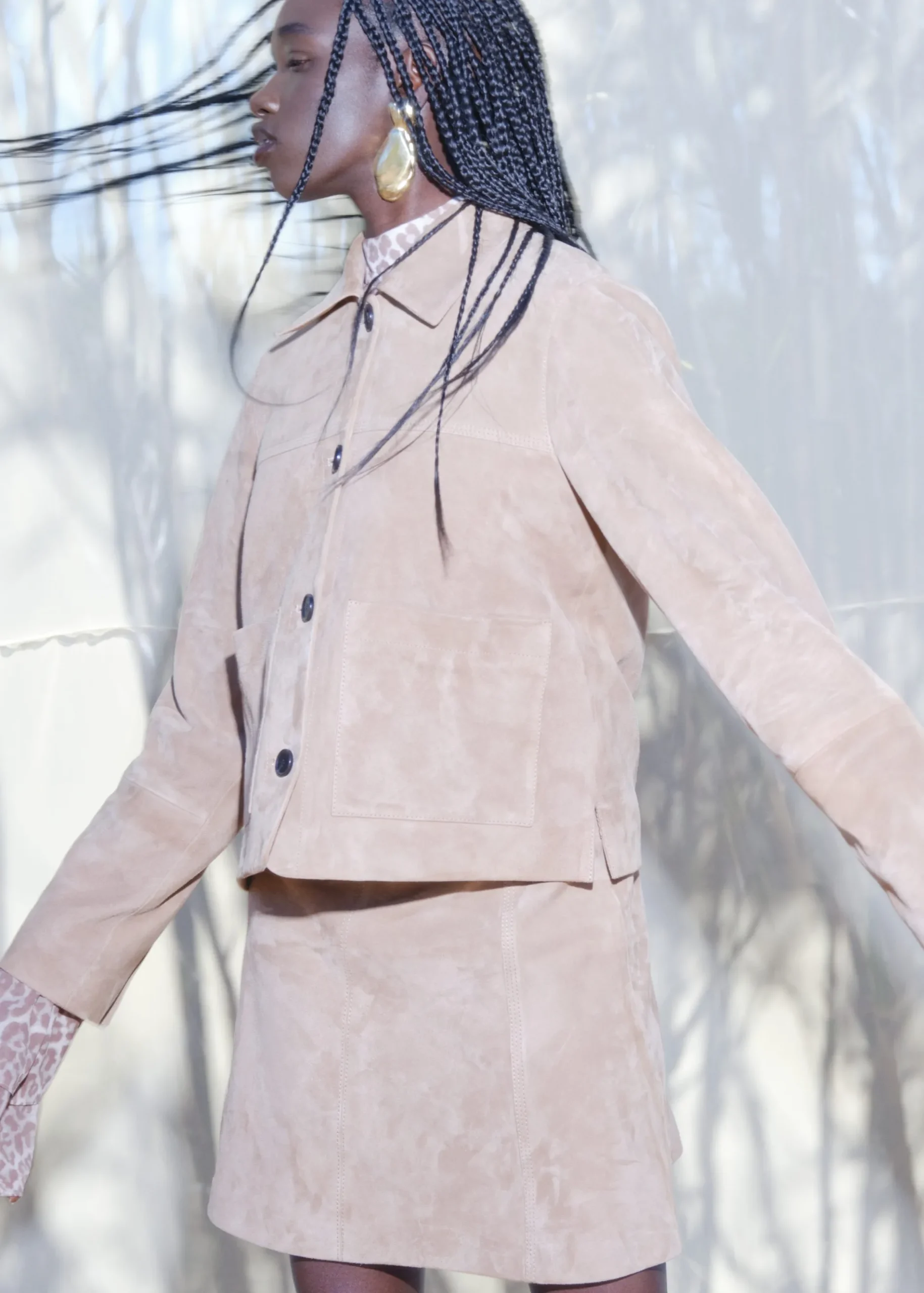 & Other Stories Jacke mit aufgesetzten Taschen