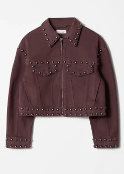 & Other Stories Jacke mit Nieten