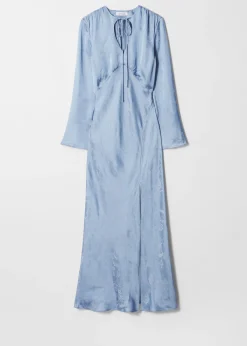 & Other Stories Jacquard-Maxikleid