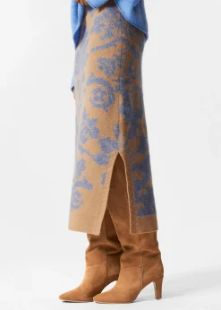 & Other Stories Jacquard-Strickrock