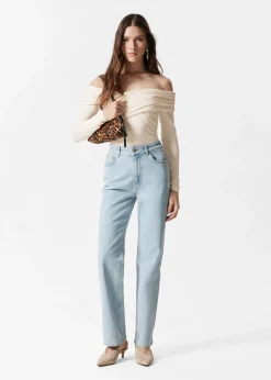 & Other Stories Jeans mit hohem Bund und weitem Bein