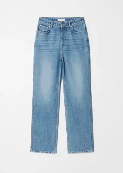 & Other Stories Jeans mit hohem Bund und weitem Bein