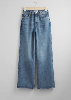 & Other Stories Jeans mit weitem Bein